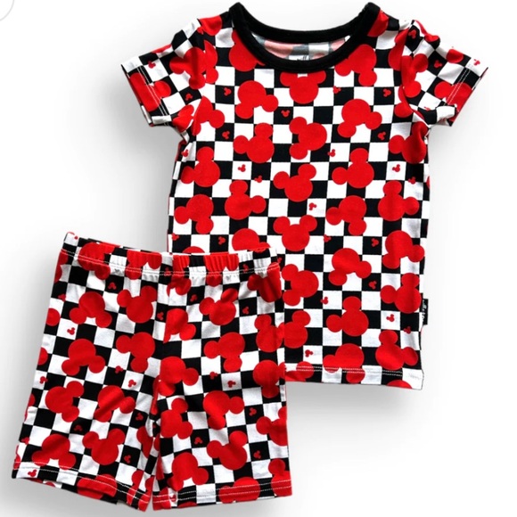 Mickey Bamboo Pj Set - Picture 2 of 4